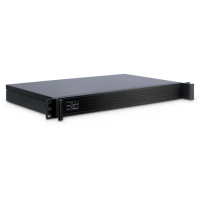 Server Inter-Tech IPC-K-126L Rack Mini-ITX Stahl Schwarz 1U USB 2.0