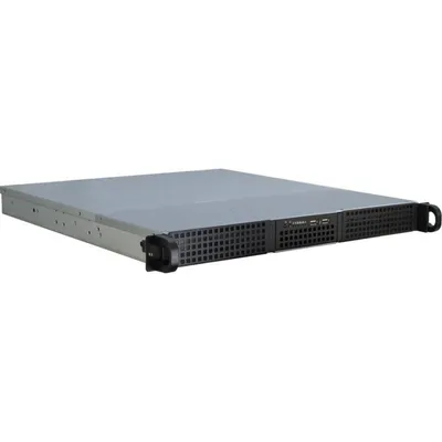 Server Inter-Tech IPC 1U-10248 Rack 19" Schwarz 12 HDD-Schächte USB 3.2 Gen1