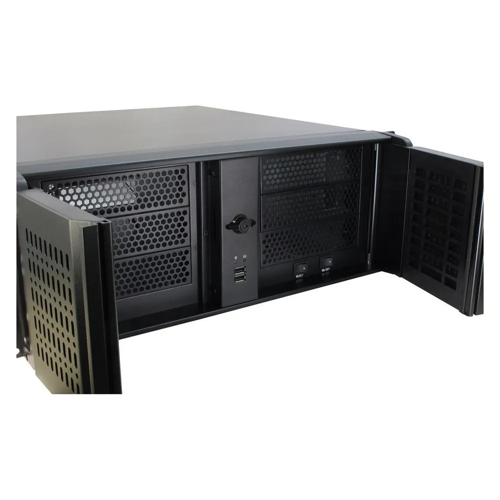 Inter-Tech 4U-4098-S Rack Schwarz