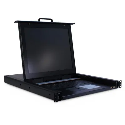Rack KVM-Konsole Inter-Tech KVM-1708 17" 1280x1024 8 Geraete USB PS/2