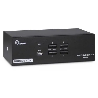 KVM-Switch Inter-Tech AS-42HA HDMI 4 Rechner Full HD+