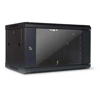 Wandgestell Inter-Tech SMA-6406 6U 30 kg Schwarz
