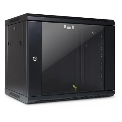Wandgestell Inter-Tech SMA-6409 9U 30 kg Schwarz