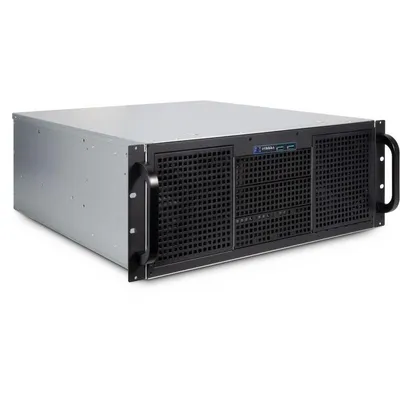 Server Inter-Tech 4U 40248 Rack Schwarz Grau ATX Micro ATX Mini-ITX SSI CEB
