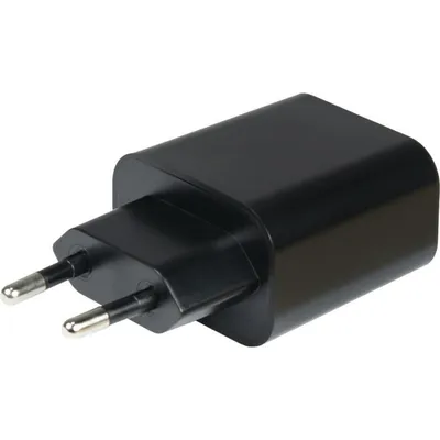 Ladegerät Inter-Tech PD-2120 USB-C und USB-A 20W Quick Charge 3.0 Schwarz