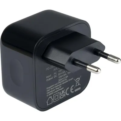 Ladegerät USB-C Inter-Tech PD-2036 36W Schwarz