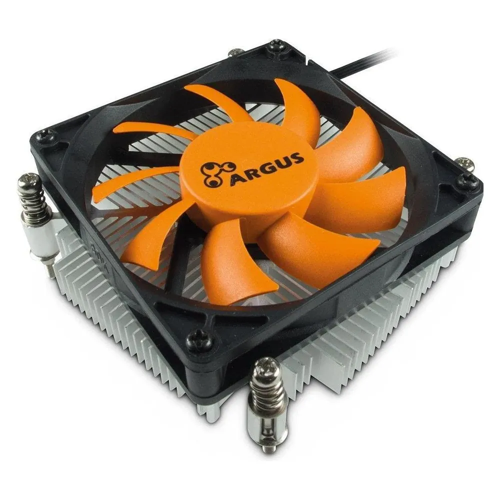 Kühlung Luft Inter-Tech Socket 1150/1151/1155/1156/1200 8 cm Argus T-200 Schwarz Orange