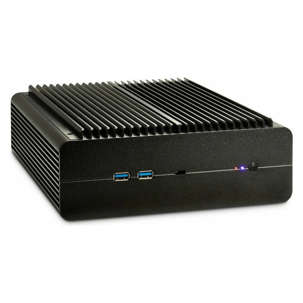 Intertech Inter-Tech Geh Mini ITX IP-60 black 2xUSB 3.0 77x210x240mm