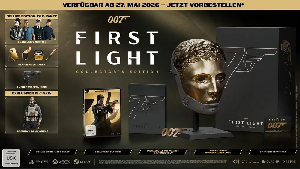 007 First Light Collector's Edition PlayStation 5