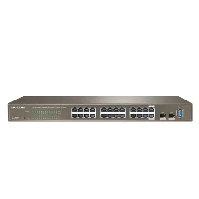 Switch IP-COM G3224T 24 Ports Gigabit Ethernet L2 unmanaged Rack