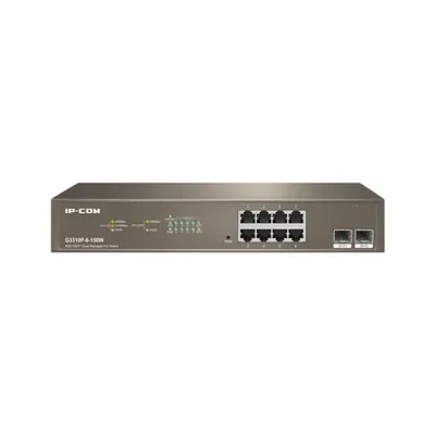 Switch IP-COM Networks G3310P-8-150W Managed L2 Gigabit Ethernet PoE Switch IP-COM Networks G3310P-8-150W Managed L2 Gigabit Ethernet PoE