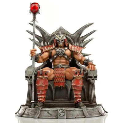 Iron Studios Mortal Kombat Shao Kahn Deluxe Art Scale 1:10 Statue