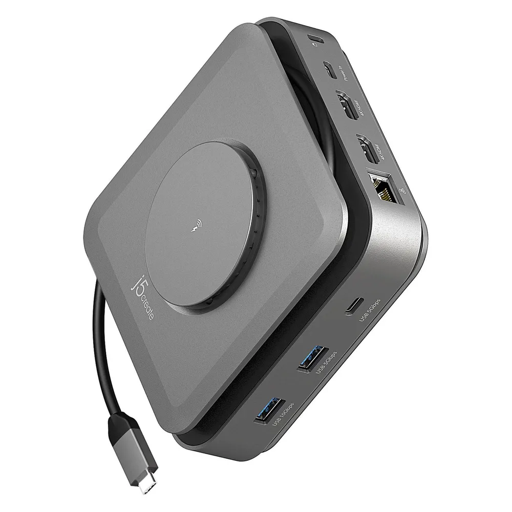 j5Create JCD3199-N Dual-4K-HDMI™-USB-C-Dock, Kabelgebunden, USB 3.2 Gen 2 (3.1 Gen 2) Type-C, 2.0/2