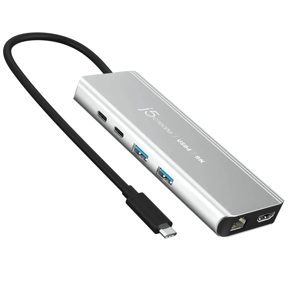USB4 8K Multi-Port Hub j5create JCD403-N
