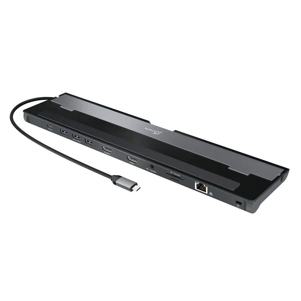USB-C® j5create Dual HDMI™ Docking Station für Laptops
