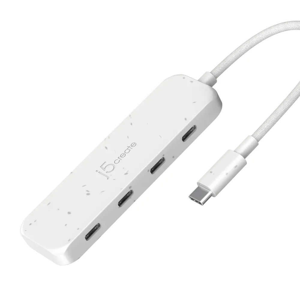 USB-C 4-Port-Hub 2. Generation ökologisch j5create