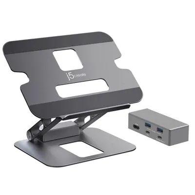 Multi-Winkel 4K Docking-Ständer j5create