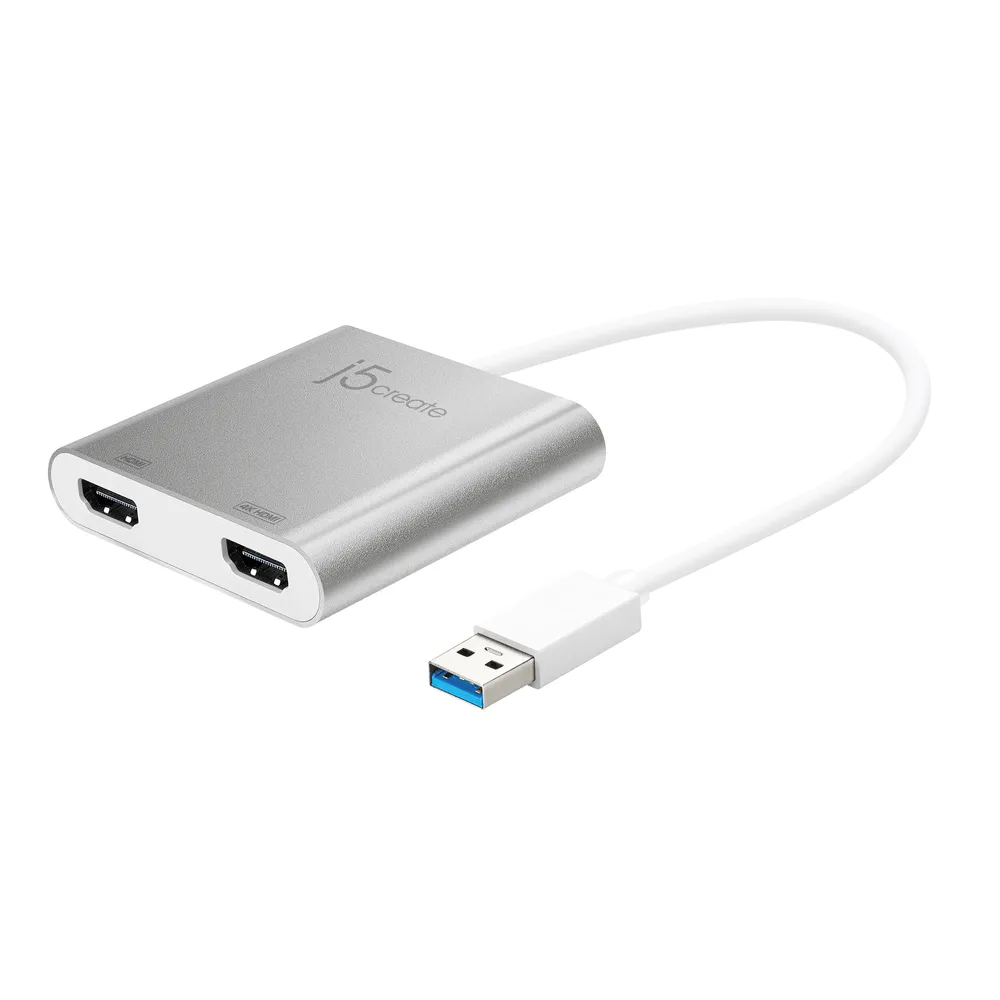 USB 3.0 zu Dual HDMI Adapter für mehrere Monitore j5create JUA365