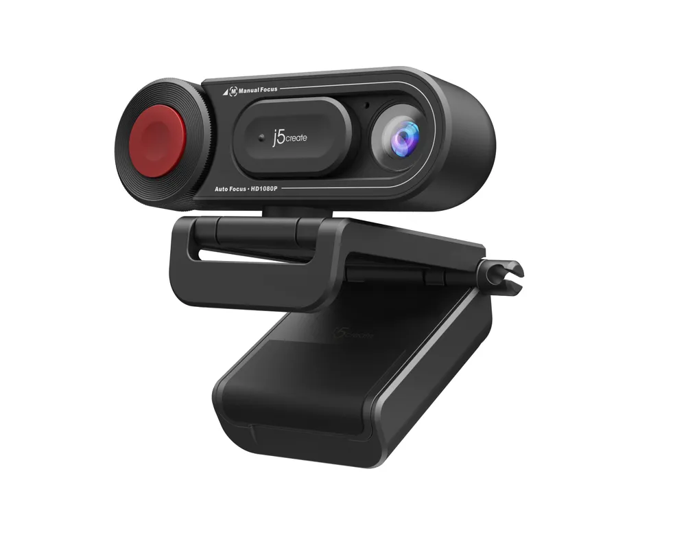 Webcam J5CREATE JVU250-N Full HD 2MP Autofokus/Mikrofon/Privacy Cover/USB