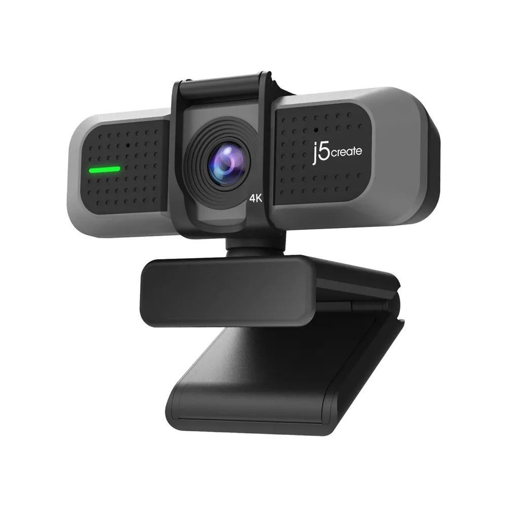 Webcam J5CREATE JVU430 4K Ultra HD USB 8MP Dual-Mikrofon Privacy Cover