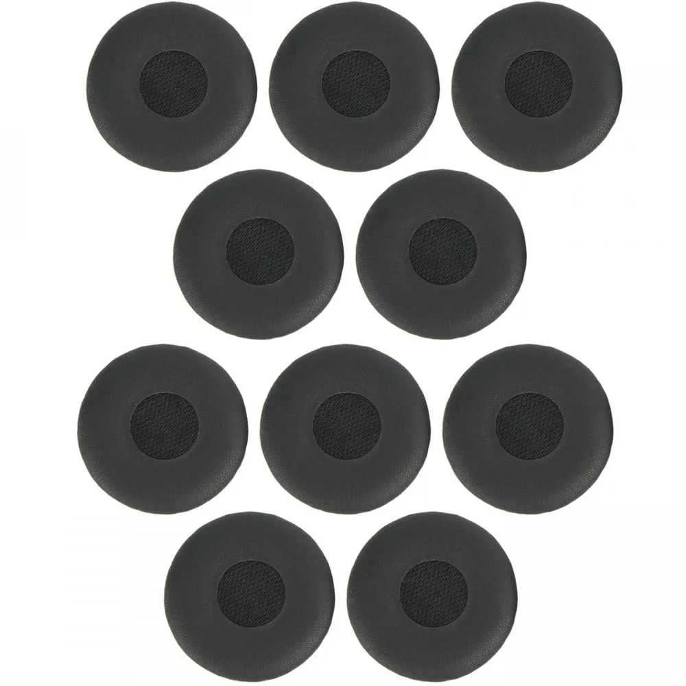 Jabra 14101-46 headphone pillow Leather Black 10 pc(s) 14101-46