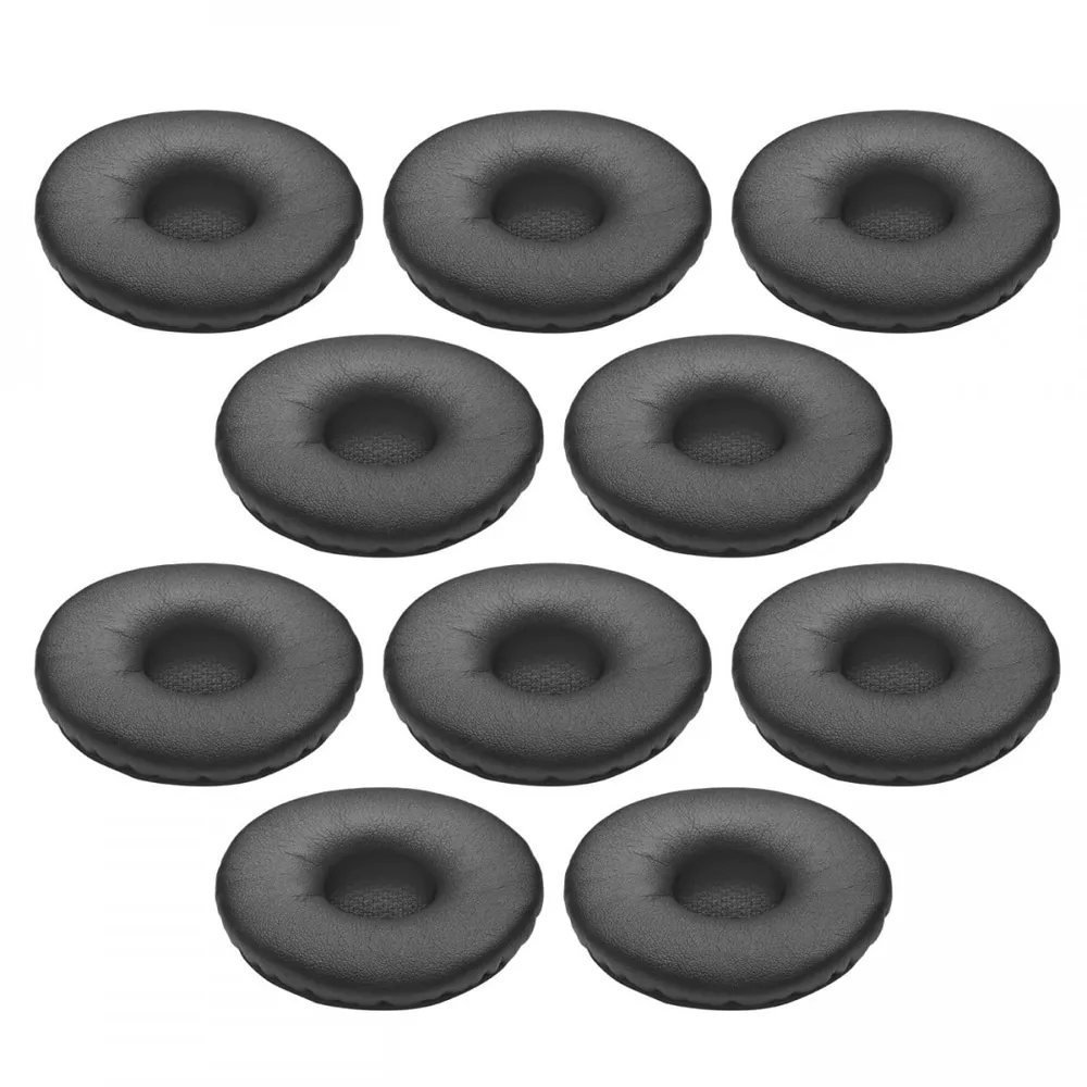 Jabra 14101-49 headphone pillow Leatherette Black 10 pc(s) 14101-49