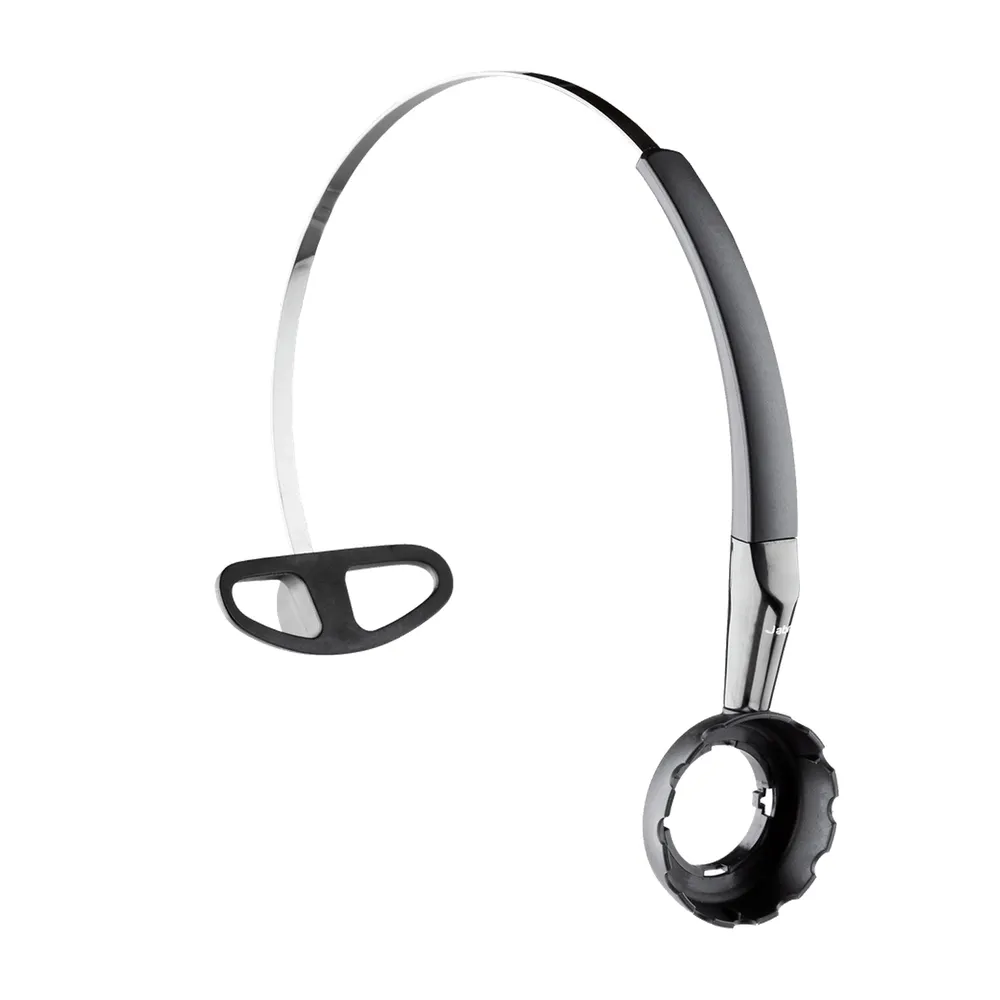 Jabra Biz 2400 Mono Bluetooth Kopfhörer mit schwarzem und chromfarbenem Bügel