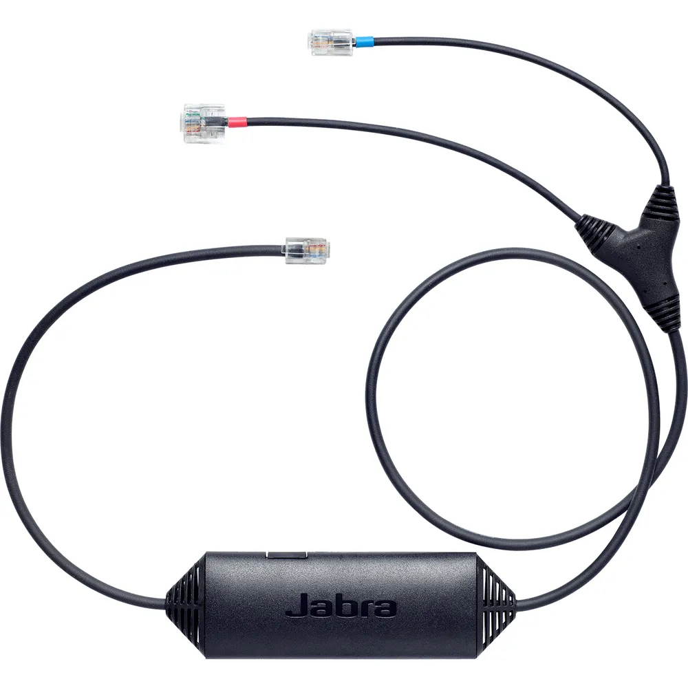 Adapter Jabra 14201-33 kabellos EHS für Avaya, Headset-Kompatibilität, Schwarz