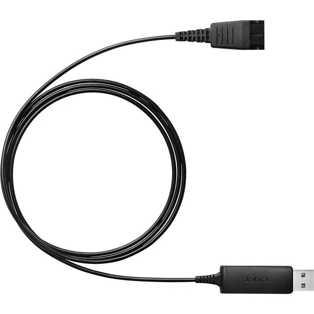 USB-Adapterkabel Jabra Link 230 QD Plug and Play Schwarz