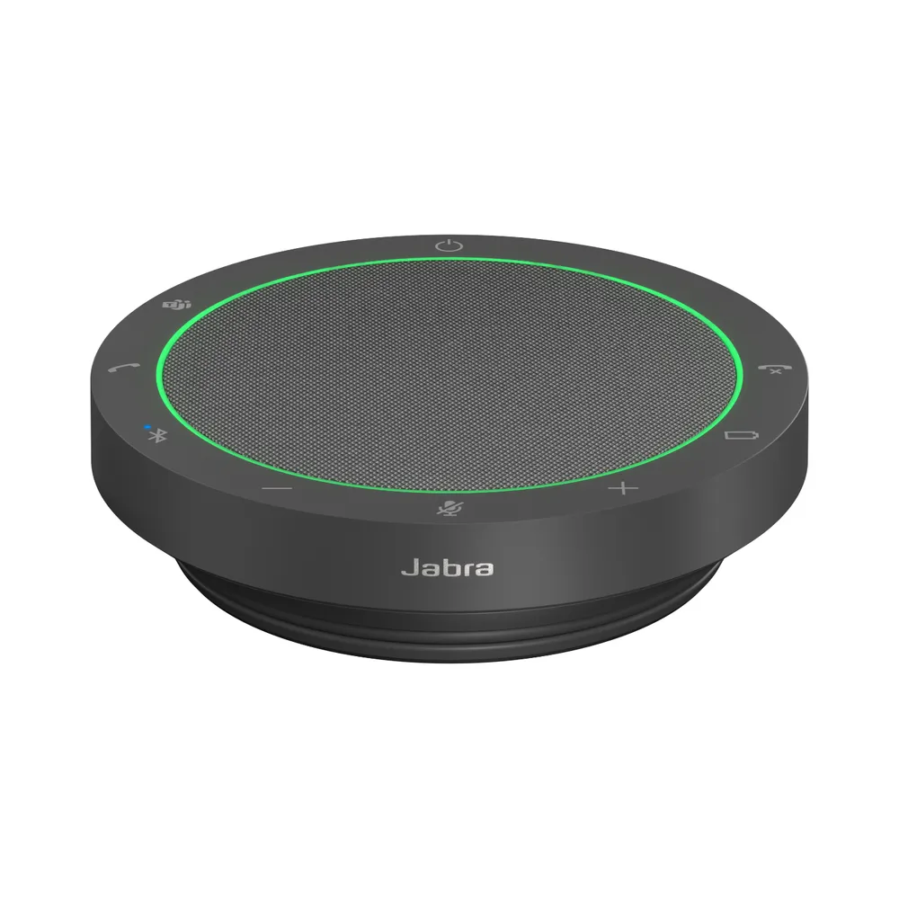 Jabra Universal-Freisprecheinrichtung, kabellos und kabelgebunden, IP64, USB-C, 12-Stunden-Akku, HD-Voice
