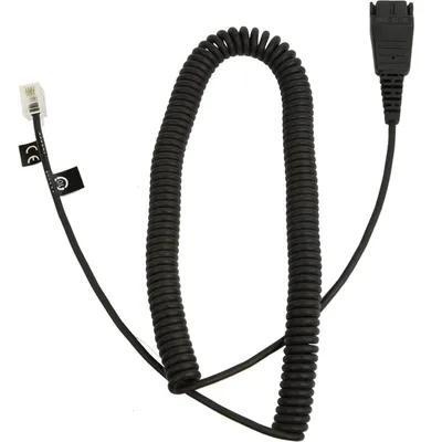 Jabra 8800-01-06 telephone cable 0.5 m Black 8800-01-06