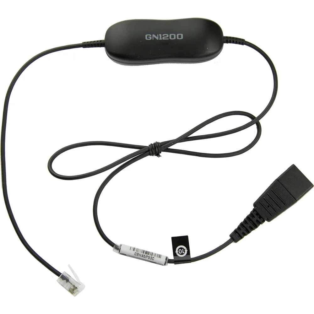 Universal-Audioprozessorkabel Jabra GN1200 für Headsets