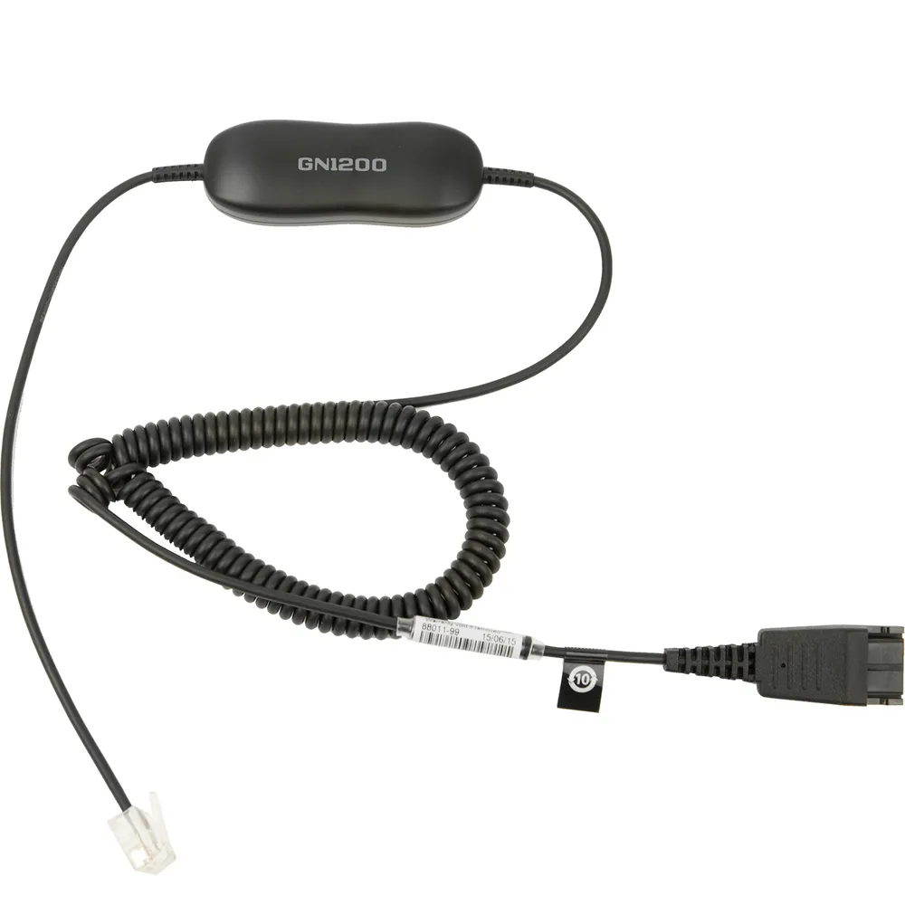 Kabel Jabra GN1200 Universal-Audioprozessor Schwarz