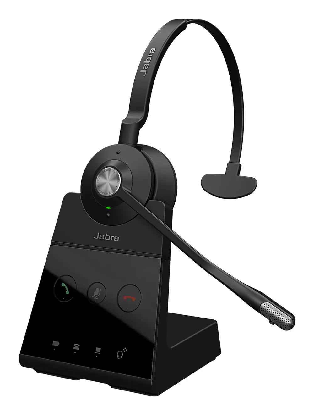 Auricular Jabra Engage 65 SE Inalámbrico Oficina Negro Monoaural Supraaural