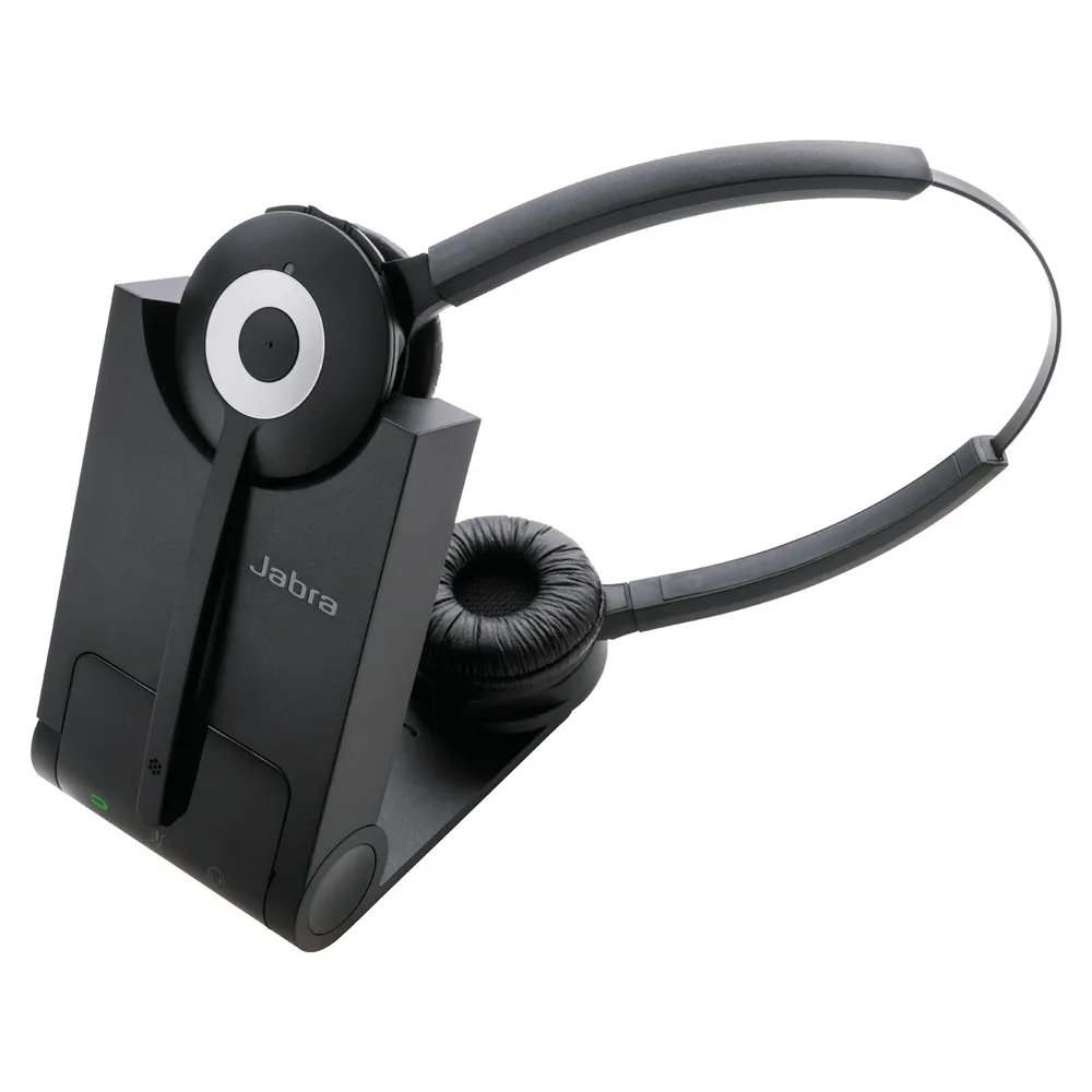 Jabra Pro 930 Duo UC DECT-Kopfhörer Schwarz