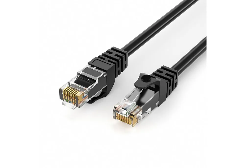 JAMEGA CAT 6 Patchkabel RJ45 Rohkabel LAN Kabel Ethernet Netzwerkkabel LAN-Kabel, CAT.6, RJ-45 Stecker (Ethernet) (1000 cm)
