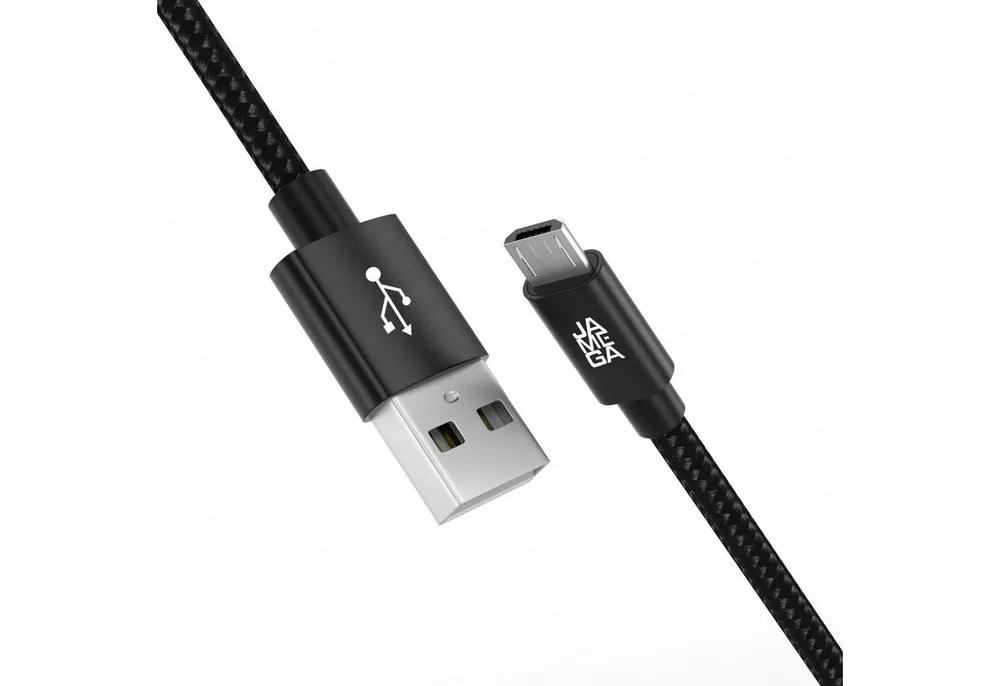 JAMEGA Micro USB Kabel Ladekabel Daten für Tablet Samsung Huawei PS4 XBOX LG USB-Kabel, USB, Micro USB, (100 cm)
