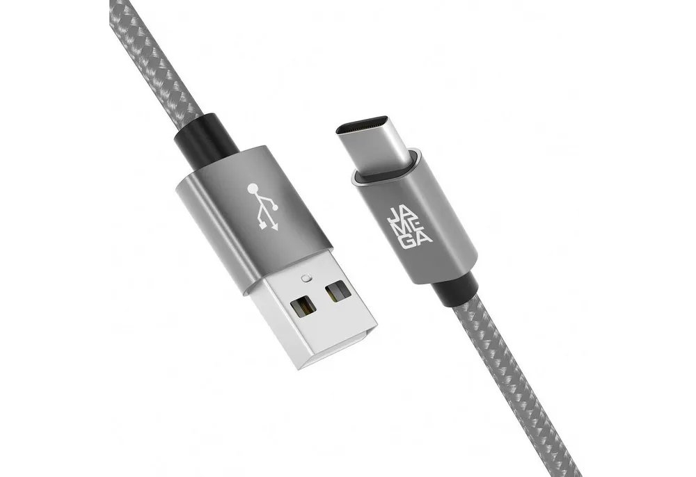 JAMEGA USB-C Datenkabel Ladekabel für Samsung Apple iPhone Huawei Xiaomi uvm. USB-Kabel, USB Typ A, USB Typ C, (50 cm)