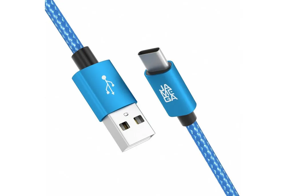 JAMEGA USB-C Datenkabel Ladekabel für Samsung Apple iPhone Huawei Xiaomi uvm. USB-Kabel, (50 cm)