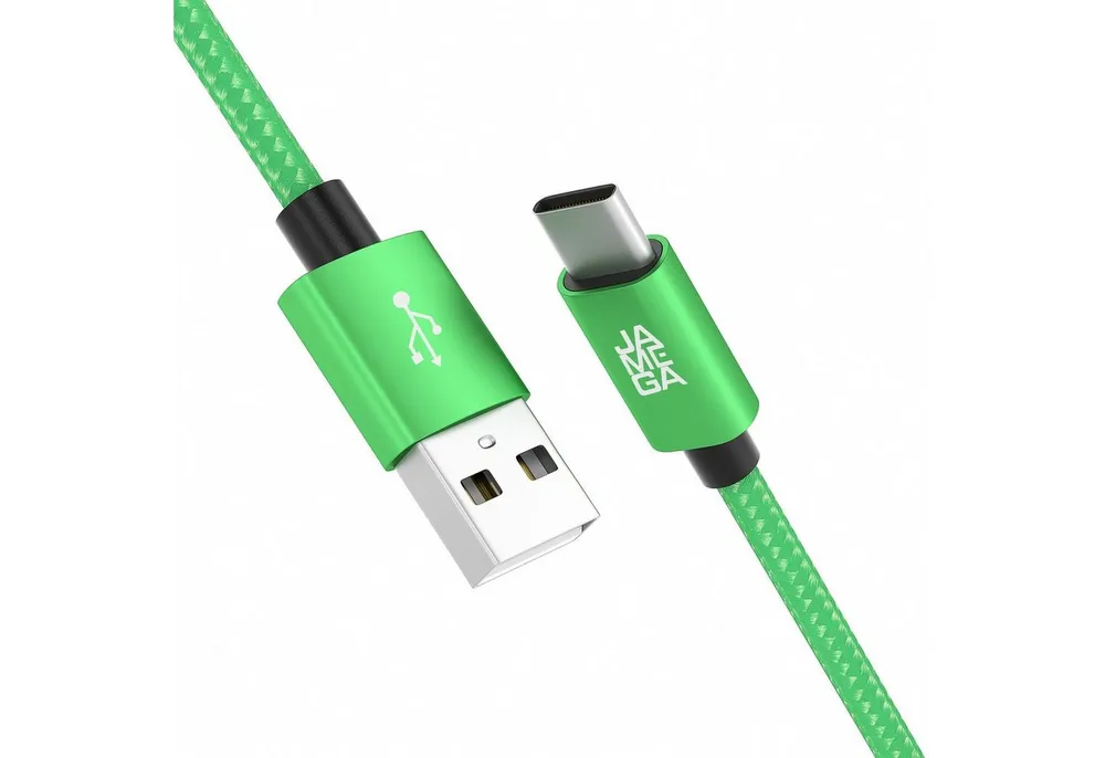 JAMEGA USB-C Datenkabel Ladekabel für Samsung Apple iPhone Huawei Xiaomi uvm. USB-Kabel, USB Typ A, USB Typ C, (50 cm)