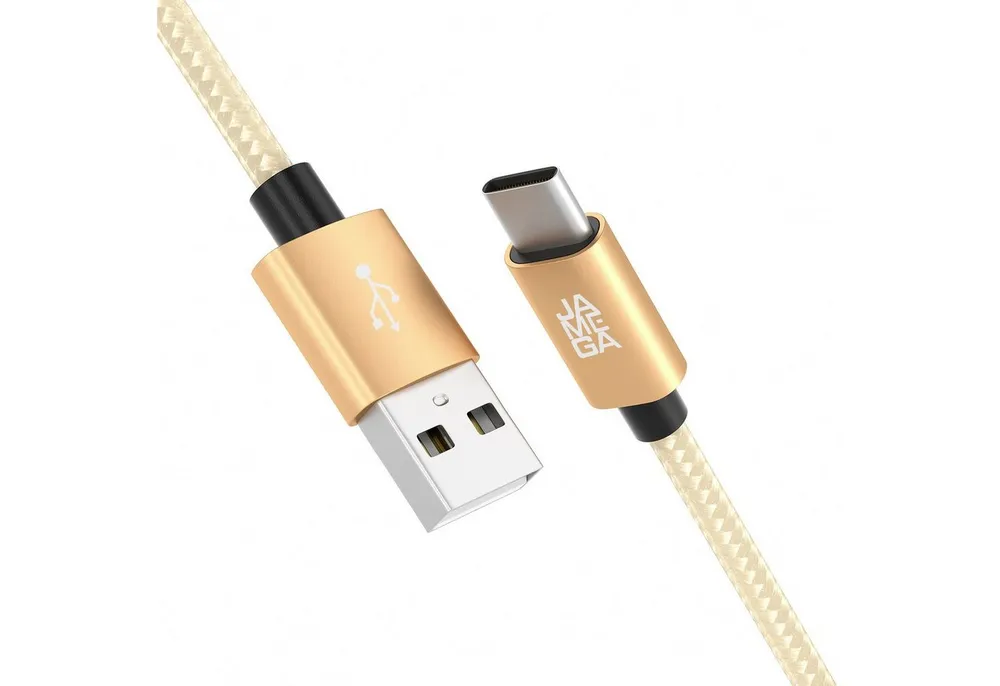 JAMEGA USB-C Datenkabel Ladekabel für Samsung Apple iPhone Huawei Xiaomi uvm. USB-Kabel, USB Typ A, USB Typ C, (50 cm)