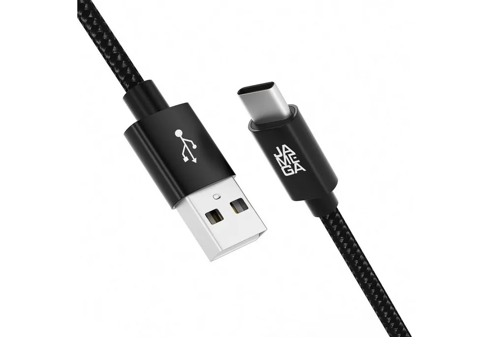 JAMEGA USB-C Datenkabel Ladekabel für Samsung Apple iPhone Huawei Xiaomi uvm. USB-Kabel, (200 cm)