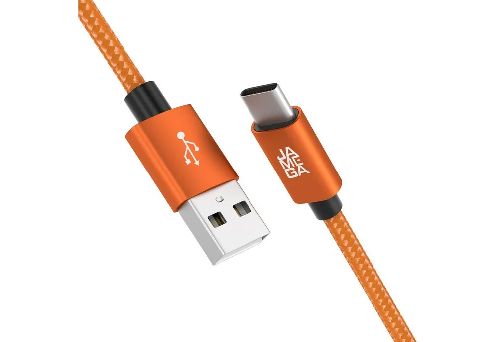 JAMEGA USB-C Datenkabel Ladekabel für Samsung Apple iPhone Huawei Xiaomi uvm. USB-Kabel, USB Typ A, USB Typ C, (50 cm)