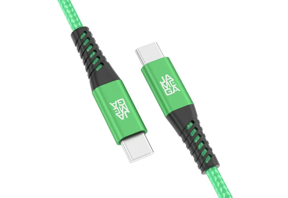 JAMEGA USB-C Kabel 480Mbps 60W Ladekabel Datenkabel für Apple, Samsung, uvm. USB-Kabel, USB Typ C, (50 cm)