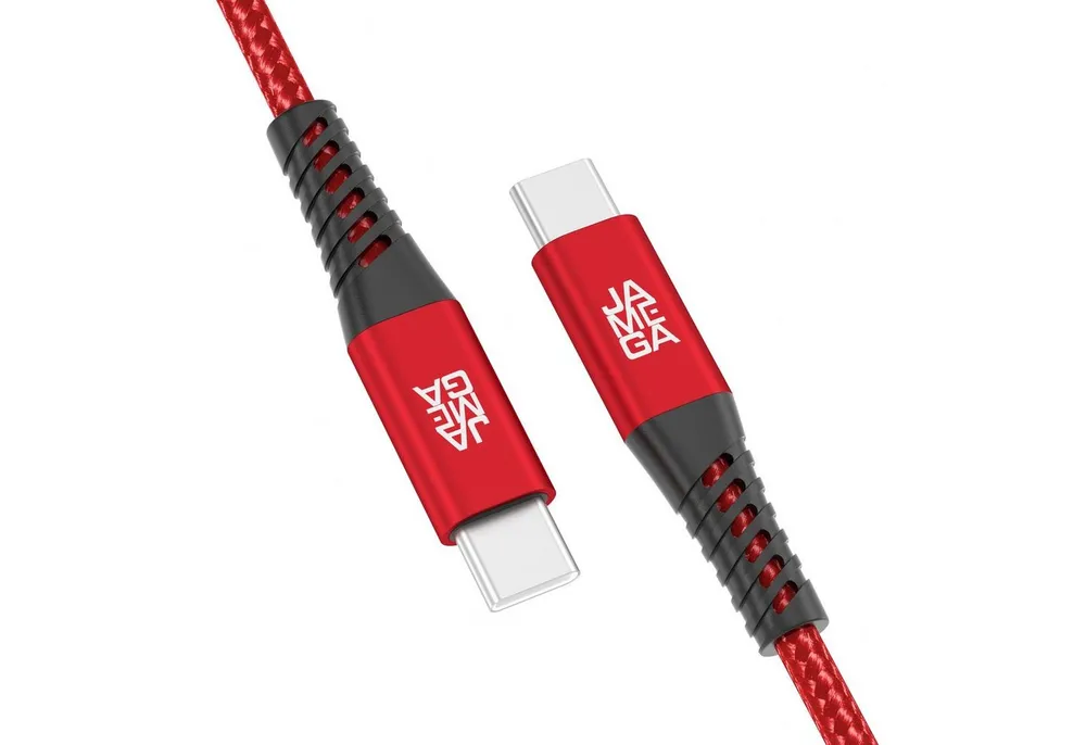 JAMEGA USB-C Kabel 480Mbps 60W Ladekabel Datenkabel für Apple, Samsung, uvm. USB-Kabel, USB Typ C, (300 cm)