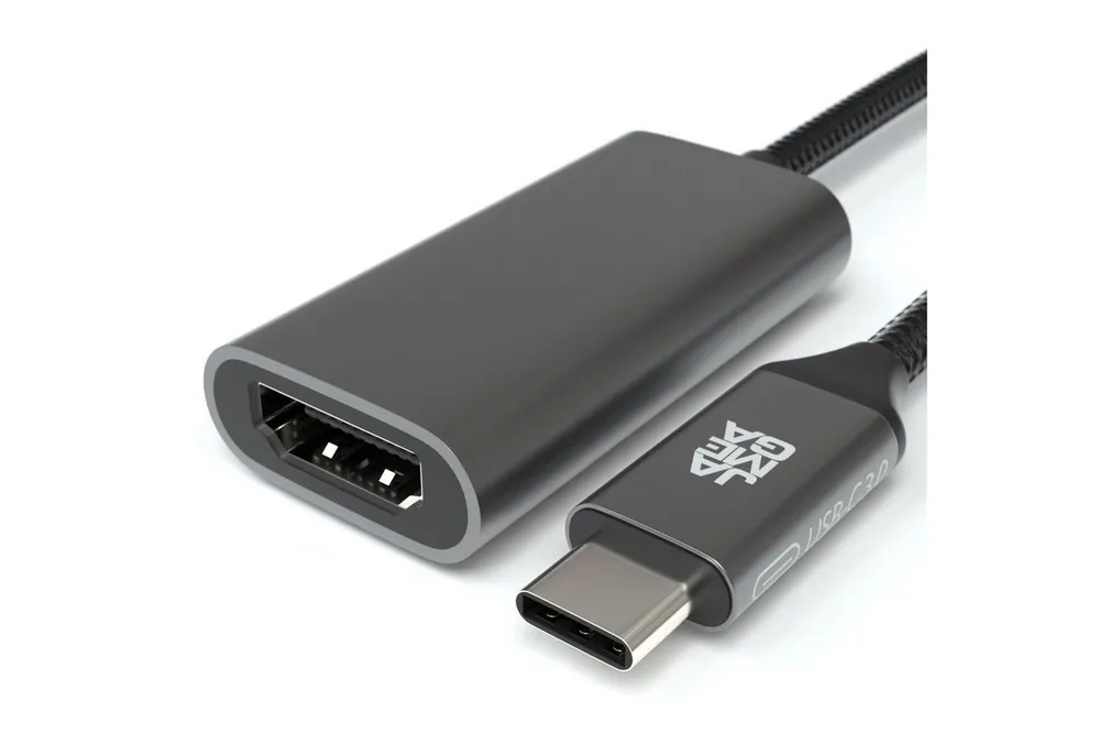 JAMEGA USB-C zu HDMI Adapter 4K@30Hz Typ C auf HDMI Samsung Galaxy MacBook USB-Adapter
