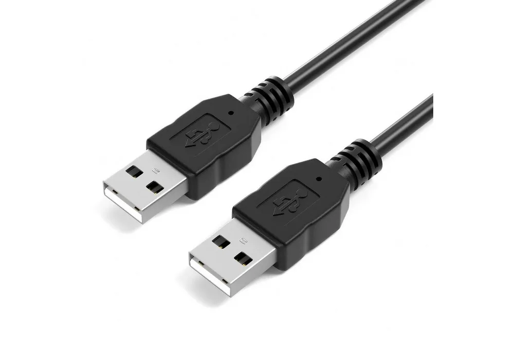 JAMEGA USB Kabel - Datenkabel USB A zu USB A Verbindungskabel USB-Kabel, USB Typ A, USB A (100 cm)