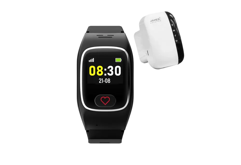 JAMES B8 Senioren Smartwatch Notrufuhr SOS & GPS Smartwatch