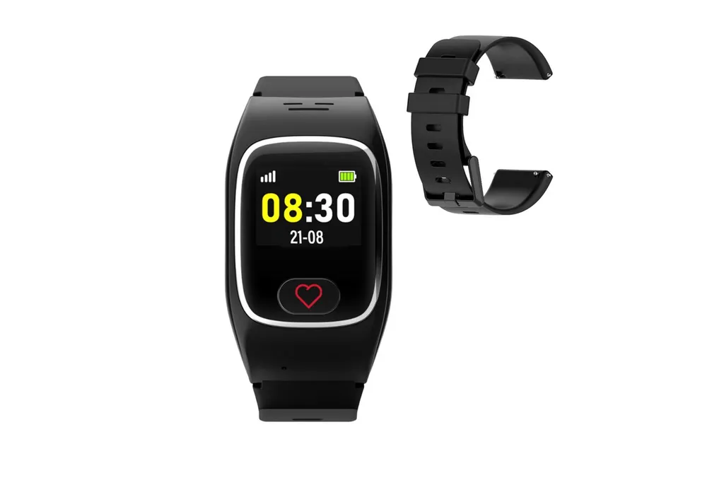 JAMES B8 Senioren Smartwatch Notrufuhr SOS & GPS Smartwatch