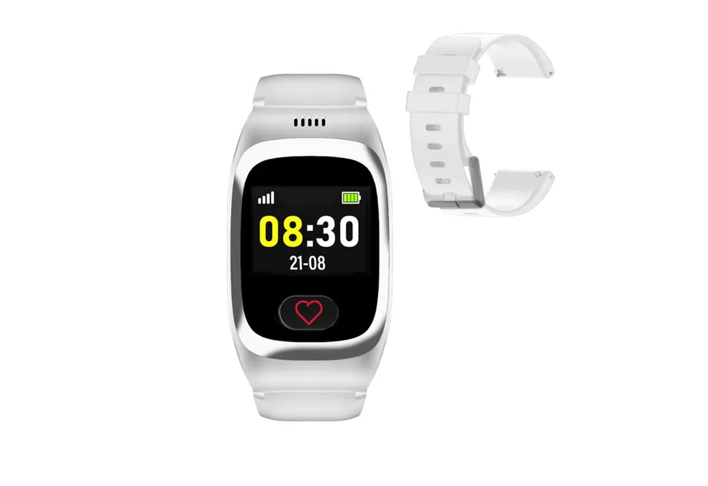 JAMES B8 Senioren Smartwatch Notrufuhr SOS & GPS Smartwatch